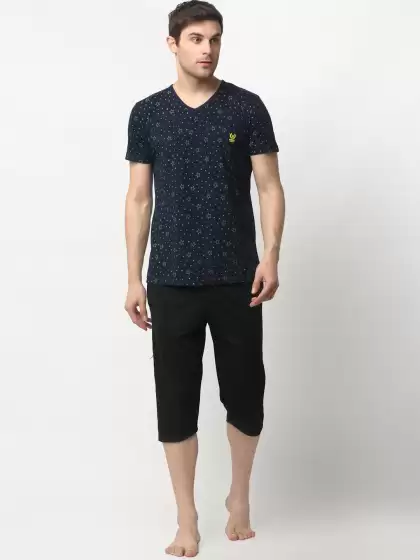 Men Cotton Blend Night Suit - image 3