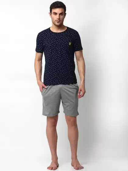Men Printed Night suit - image 3