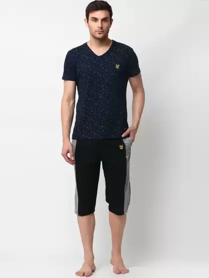 Men Pure Cotton Night Suit - image 3