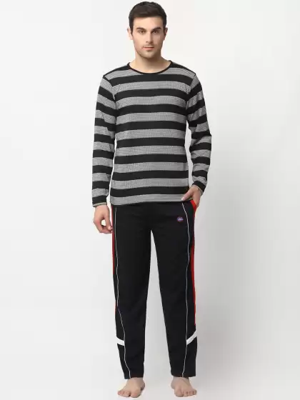 Men Pure Cotton Night Suit - image 3