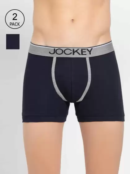 Men Pack of 2 Cotton Trunks - image 3