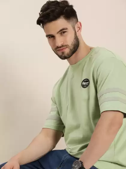 Men Solid Oversized Cotton - image 3