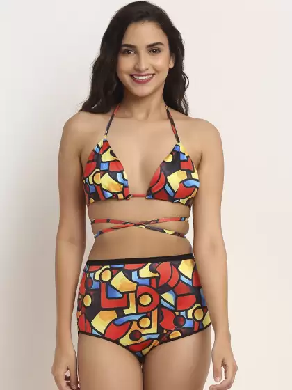Women Printed Swim Bikini Set - image 3