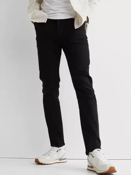 Men Black Slim Jeans - image 3