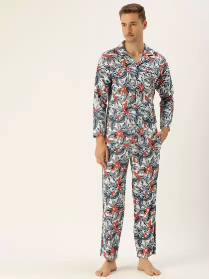 Men Anti Bacterial Night suit - image 3