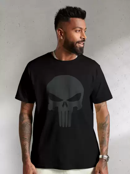 Men Cotton Punisher T-shirt - image 3