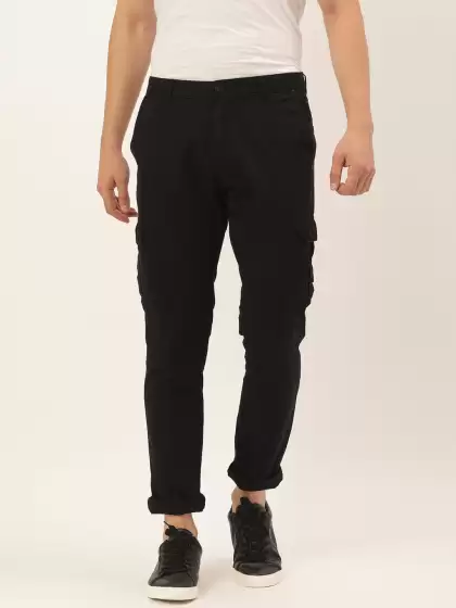 Men Slim Fit Cargos Trousers - image 3