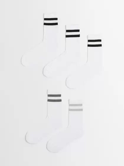 Men Pack of 5 Patterned Socks - image 3