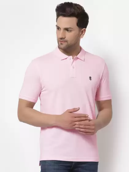 Men Polo Collar T-shirt - image 3