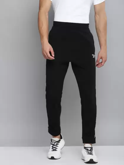 Men Solid WOR Piping Joggers - image 3