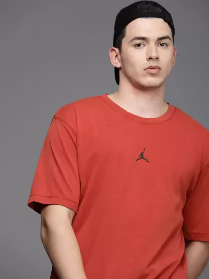 Men Solid Casual T-shirt - image 3