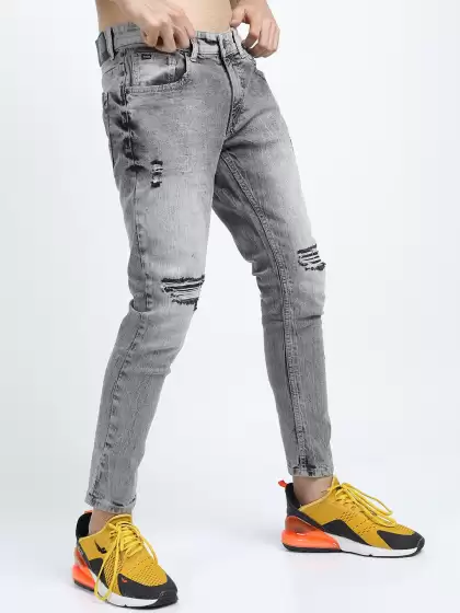 Men Tapered Fit Jeans - image 3