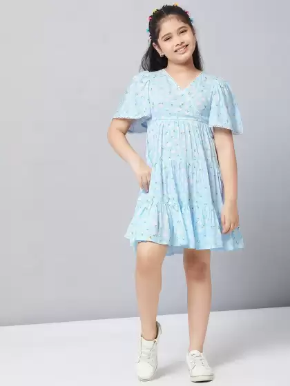 Girls Tiered Dress - image 3