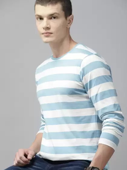Long Sleeve Striped T-shirt - image 3
