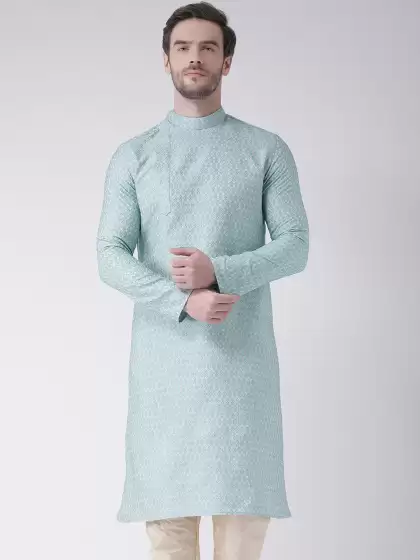 Men Ethnic Motifs Kurta - image 3