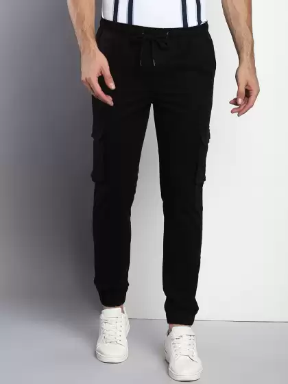 Men Tapered Fit Cargo Joggers - image 3
