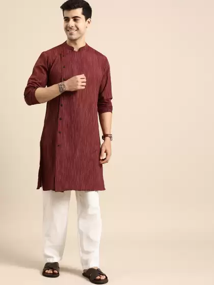 Men Pure Cotton Kurta Set - image 3