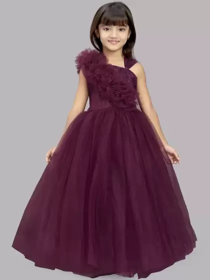 Net Fit & Flare Dress - image 4