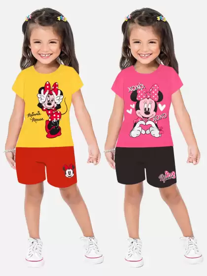 Pack of 2 T-shirt with Shorts - image 3