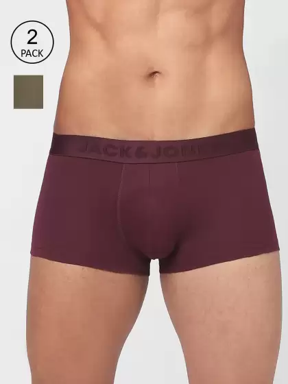 Men Pack of 2 Solid Trunk - image 3