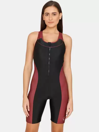 Women Colourblocked Bodysuit - image 3
