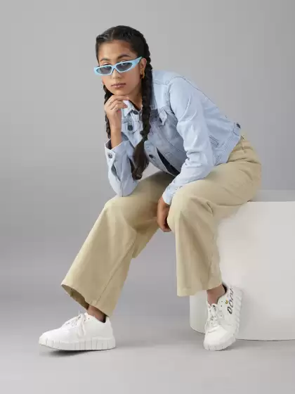 Girls Wide Leg Jeans - image 3