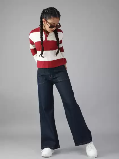 Teen Girls Wide Leg Jeans - image 3