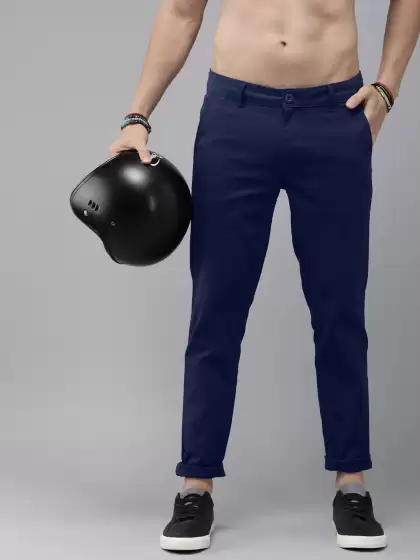 Men Tapered Fit Trousers - image 3
