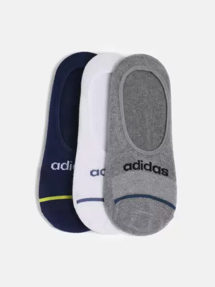 Men Pack Of 3 Solid Shoe Liners - image 3