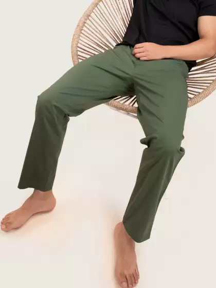 Men Tapered Fit Lounge Pants - image 3