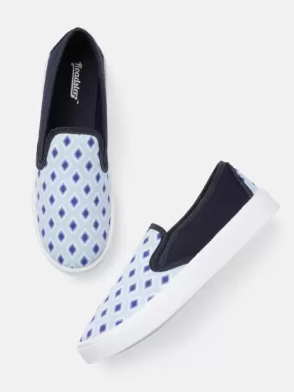 Women Printed Slip-On Sneakers - image 3