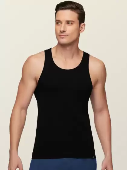 Men Solid Innerwear Vest - image 3