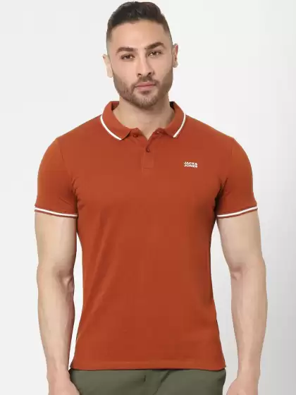 Men Polo Collar Lounge T-shirt - image 3