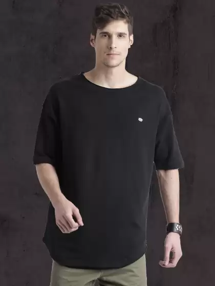 Drop Shoulder Longline T-shirt - image 3