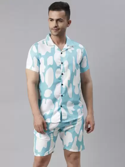 Men Printed Night Suit - image 3