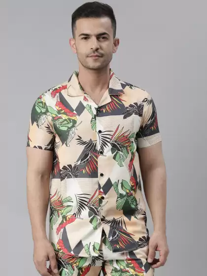 Men Printed Night Suit - image 3