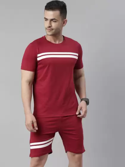 Men Striped Night Suit - image 3