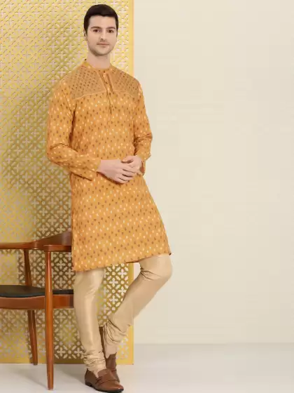 Men Printed Jashn Kurta - image 3