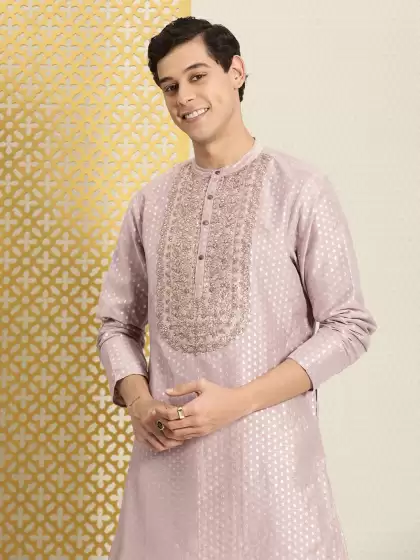 Men Floral Jashn Kurta - image 3