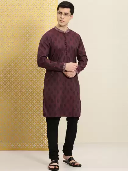 Men Printed Jashn Kurta - image 3