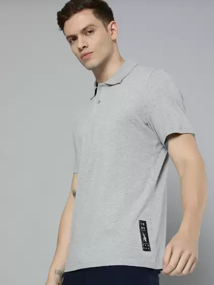 Men Polo Collar Cotton T-shirt - image 3