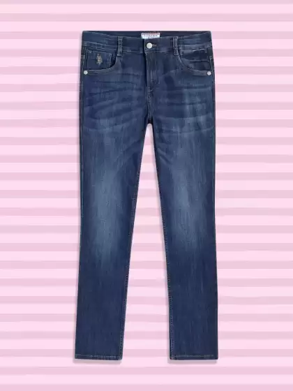 Boys Slim Fit Mid-Rise Jeans - image 3