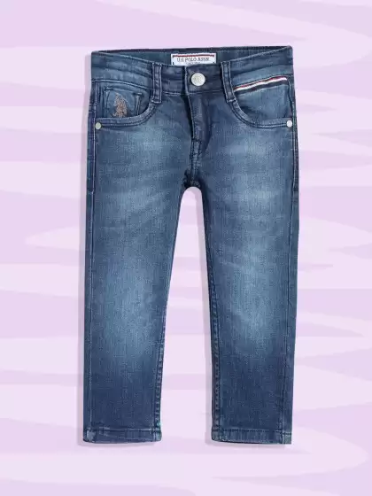 Boys Skinny Fit Mid-Rise Jeans - image 3
