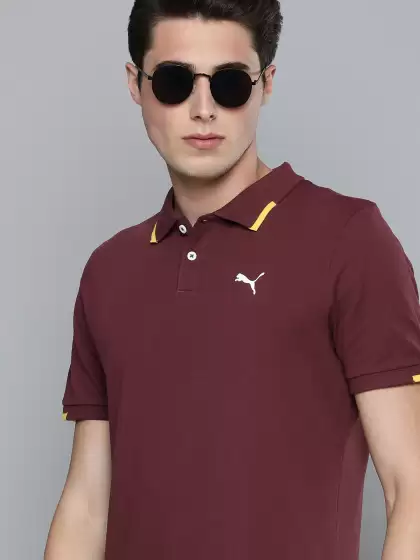 Men Solid Slim Fit T-shirt - image 3