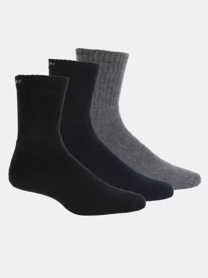 Men Pack Of 3 Calf-Length Socks - image 3