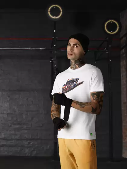 Men Brand Logo Printed T-shirt - image 3