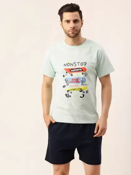 Men Pure Cotton Night suit - image 3
