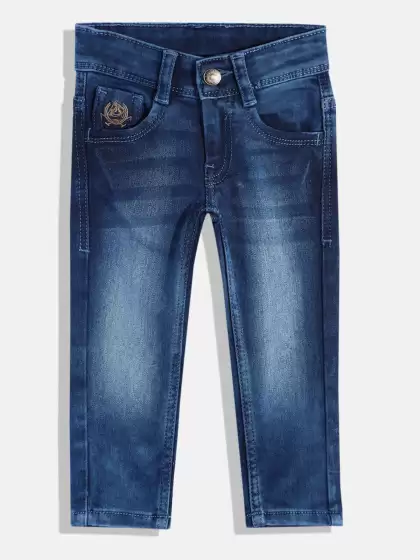Boys Skinny Fit Mid-Rise Jeans - image 3