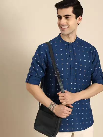 Men Ethnic Motifs Printed Kurta - image 3