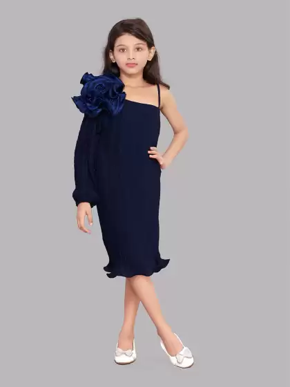Georgette A-Line Dress - image 3